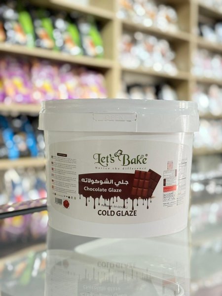 ديكور جل شوكولاتة